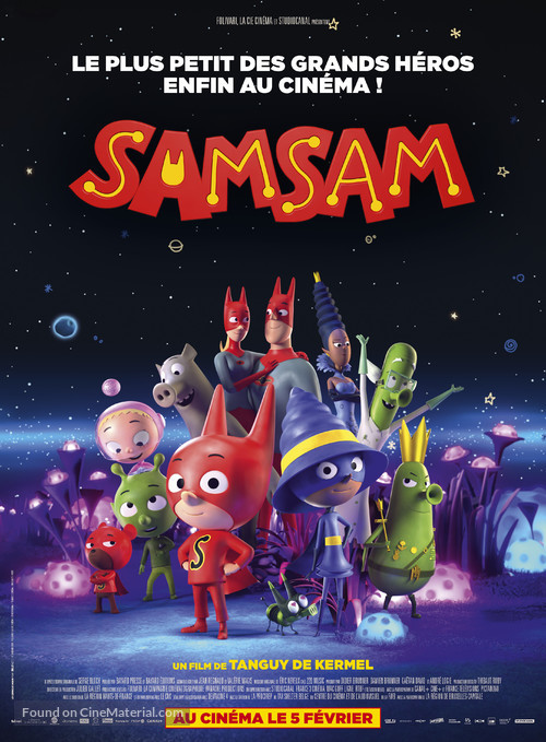 SamSam - French Movie Poster