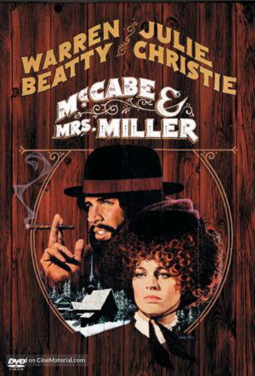 McCabe &amp; Mrs. Miller - DVD movie cover
