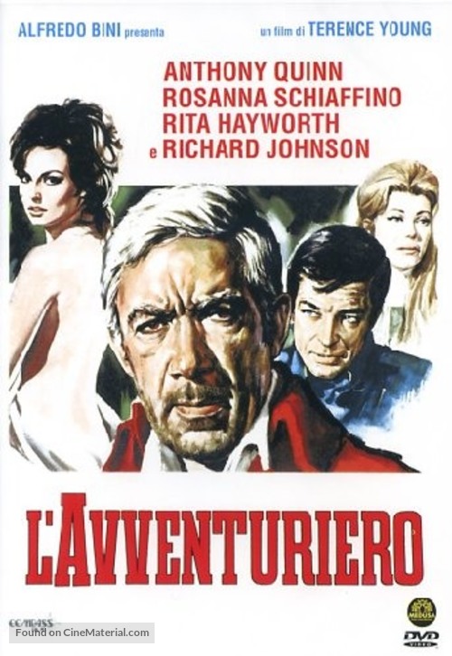 L&#039;avventuriero - Italian DVD movie cover