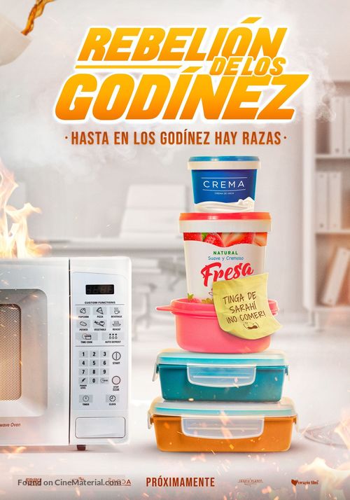 Rebeli&oacute;n de los God&iacute;nez - Mexican Movie Poster