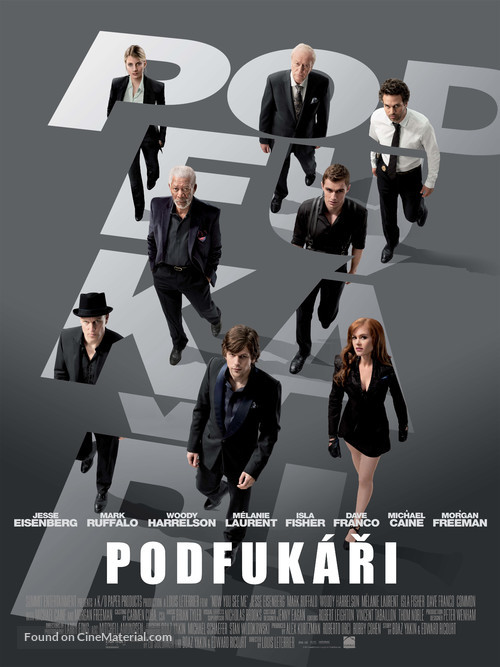Now You See Me - Czech Movie Poster