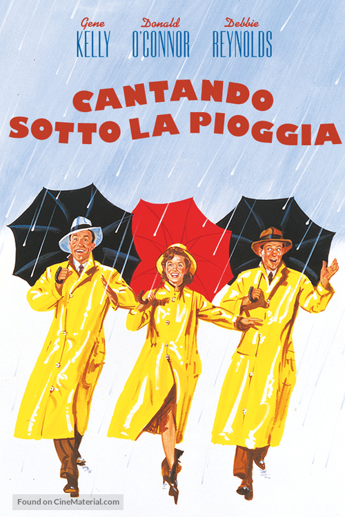 Singin&#039; in the Rain - Italian Movie Cover