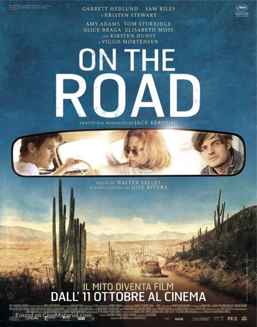 On the Road - Italian Movie Poster