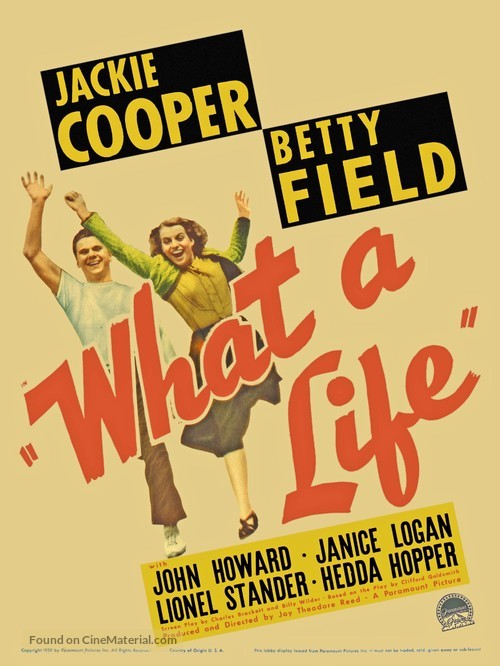 What a Life - Movie Poster