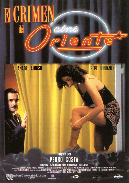 El crimen del cine Oriente - Spanish Movie Poster