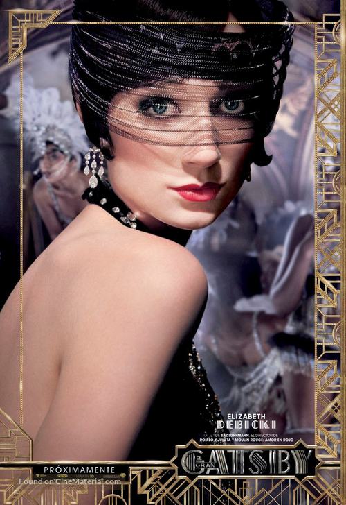 The Great Gatsby - Argentinian Movie Poster