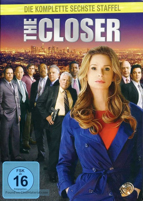 &quot;The Closer&quot; - German DVD movie cover
