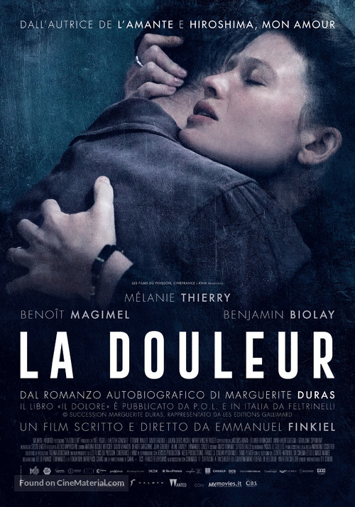 La douleur - Italian Movie Poster