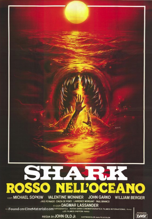 Shark: Rosso nell&#039;oceano - Italian Movie Poster