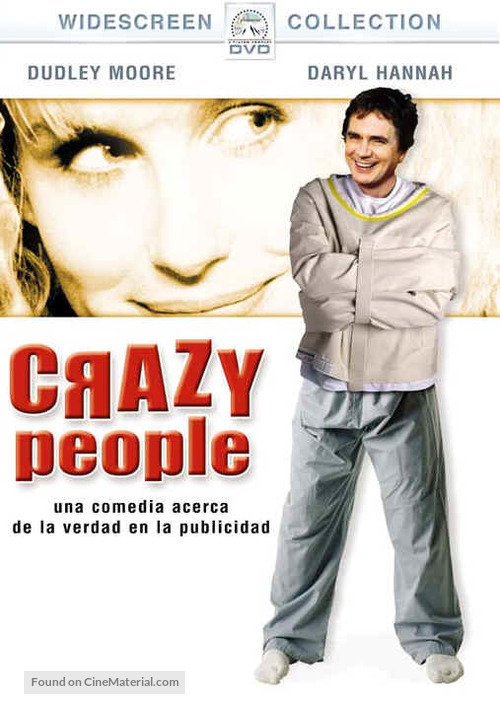 Crazy People - Argentinian DVD movie cover