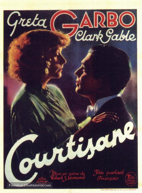 Susan Lenox - Belgian Movie Poster