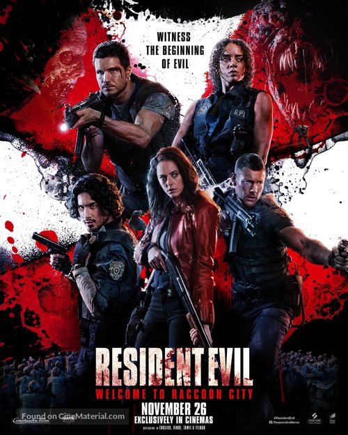 Resident Evil: Welcome to Raccoon City - Indian Movie Poster