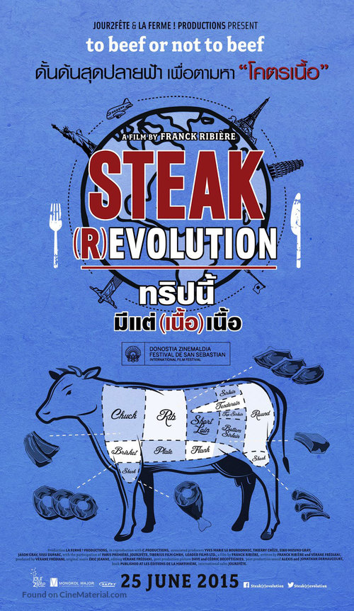 Steak (R)evolution - Thai Movie Poster