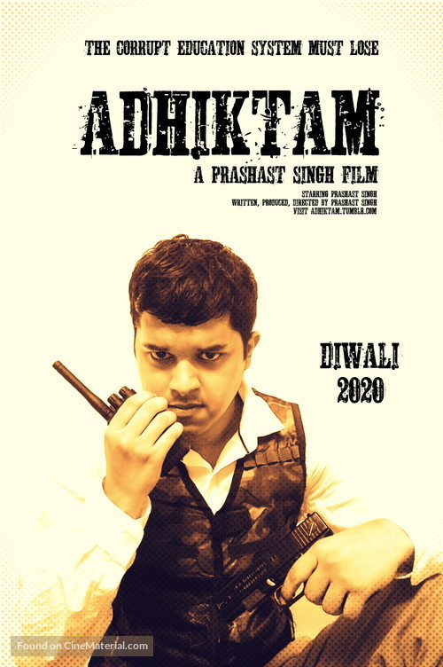 Adhiktam - Indian Movie Poster
