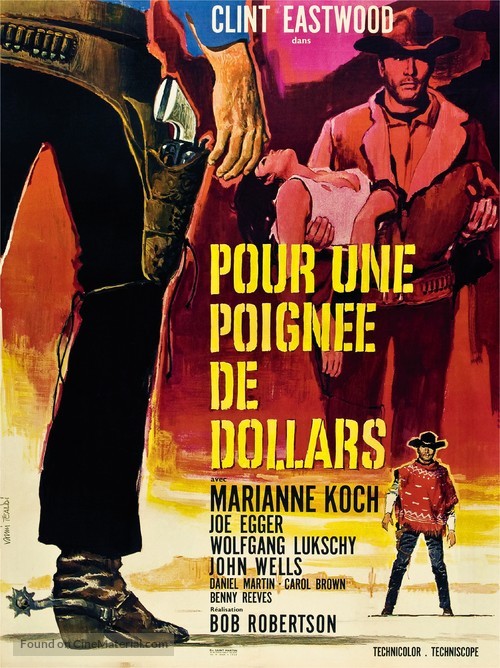 Per un pugno di dollari - French Movie Poster