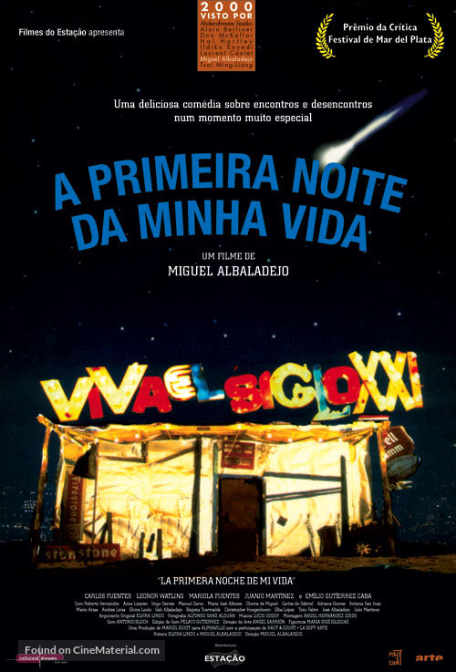 Primera noche de mi vida, La - Brazilian Movie Poster