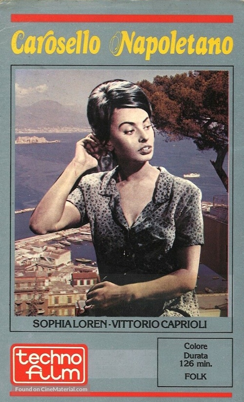 Carosello napoletano - Italian VHS movie cover