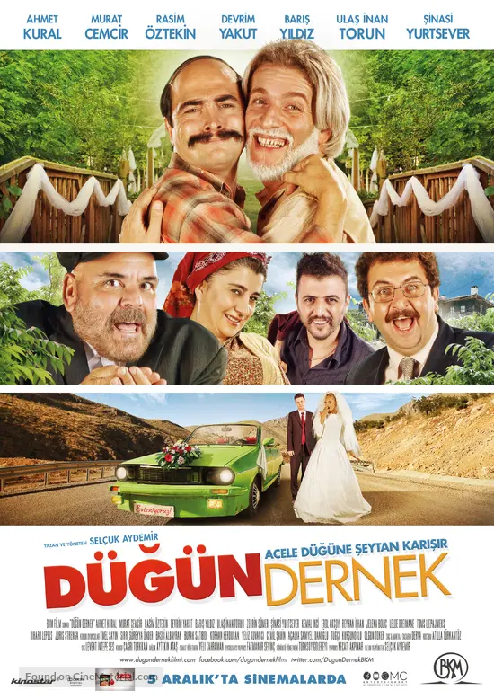 D&uuml;g&uuml;n dernek - German Movie Poster