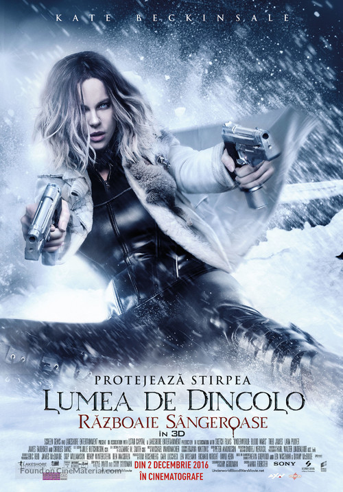 Underworld: Blood Wars - Romanian Movie Poster
