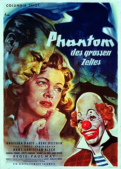 Phantom des gro&szlig;en Zeltes, Das - German Movie Poster