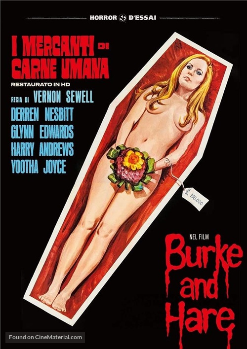 Burke &amp; Hare - Italian DVD movie cover