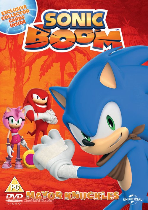 &quot;Sonic Boom&quot; - British DVD movie cover
