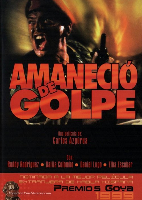 Amaneci&oacute; de golpe - Venezuelan Movie Cover