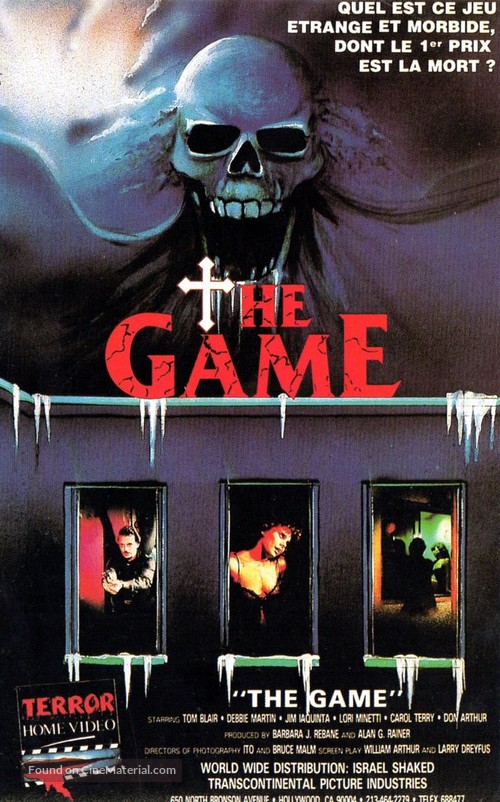 The Game - French VHS movie cover