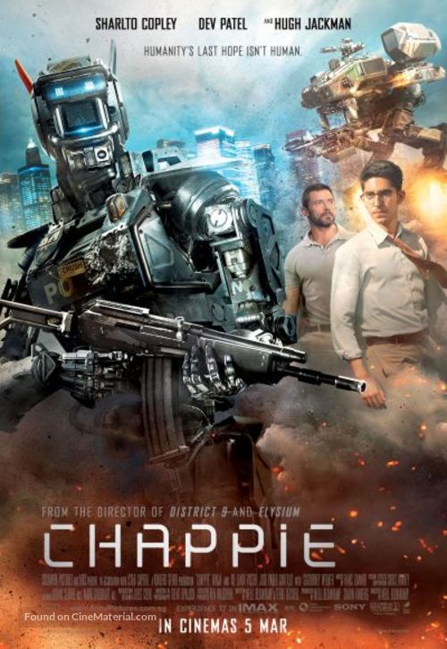 Chappie - Singaporean Movie Poster