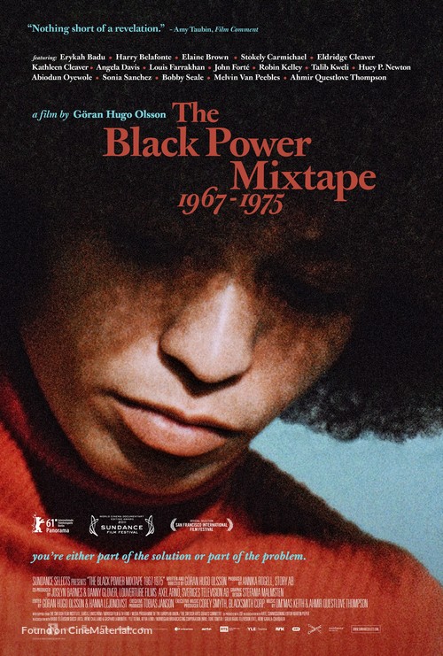 The Black Power Mixtape 1967-1975 - Movie Poster