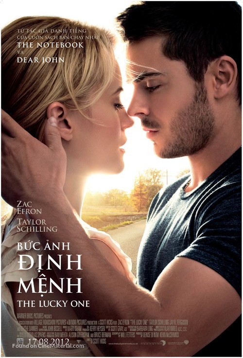 The Lucky One - Vietnamese Movie Poster