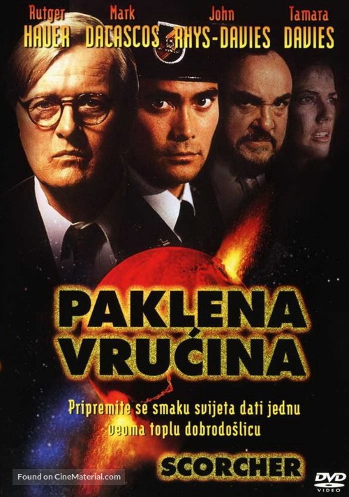 Scorcher - Serbian DVD movie cover