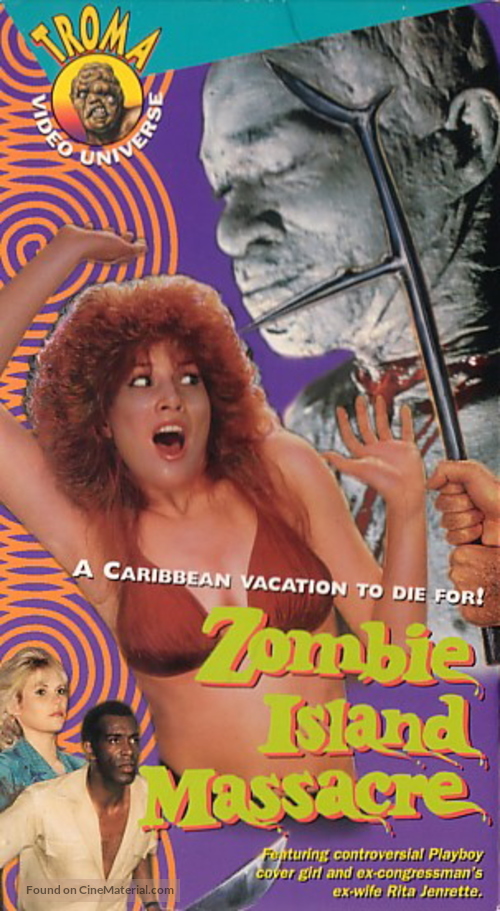 Zombie Island Massacre - British Movie Cover