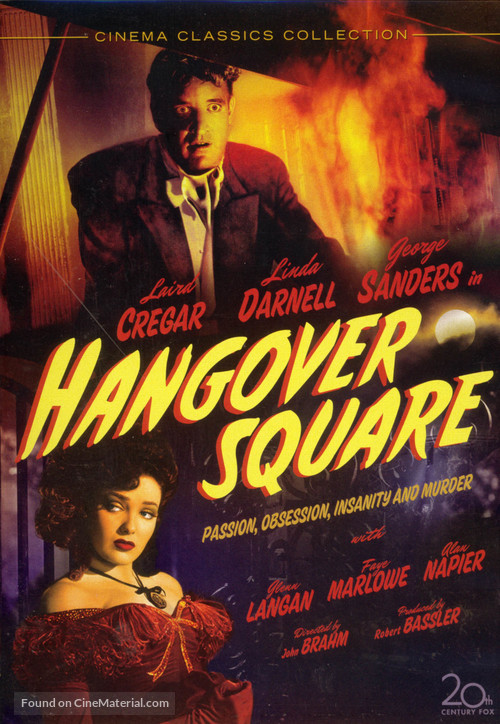 Hangover Square - DVD movie cover