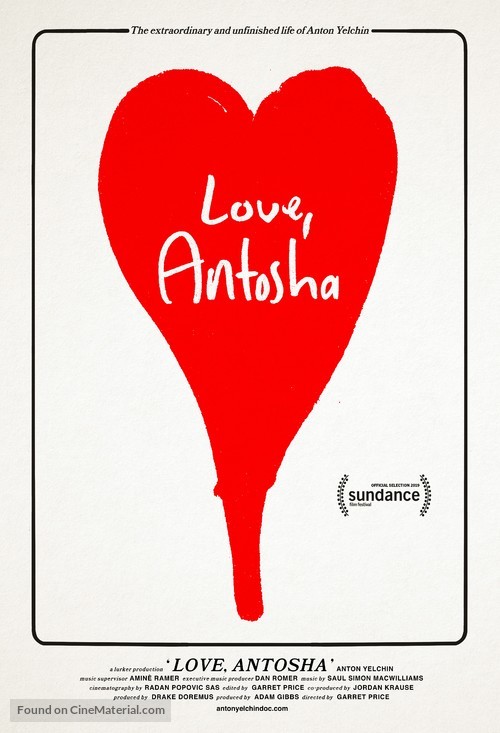 Love, Antosha - Movie Poster