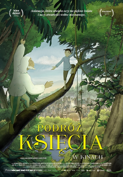 Le voyage du prince - Polish Movie Poster