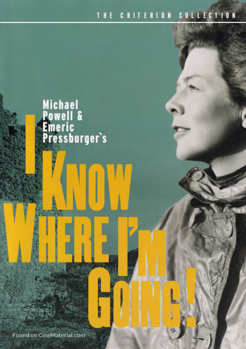 'I Know Where I'm Going!' - DVD movie cover