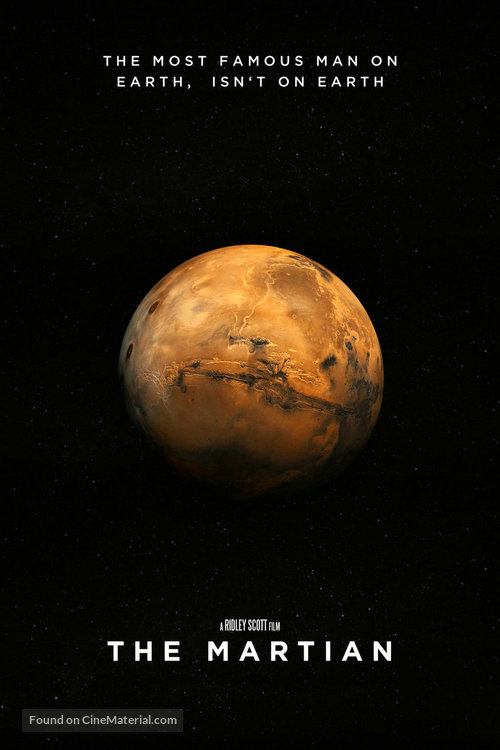 The Martian - Movie Poster