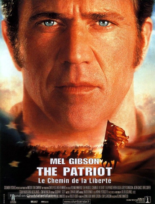 The Patriot - French Movie Poster