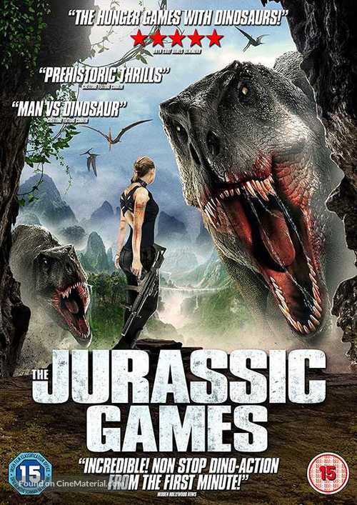 The Jurassic Games - British DVD movie cover