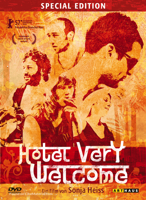 Hotel Very Welcome - German DVD movie cover