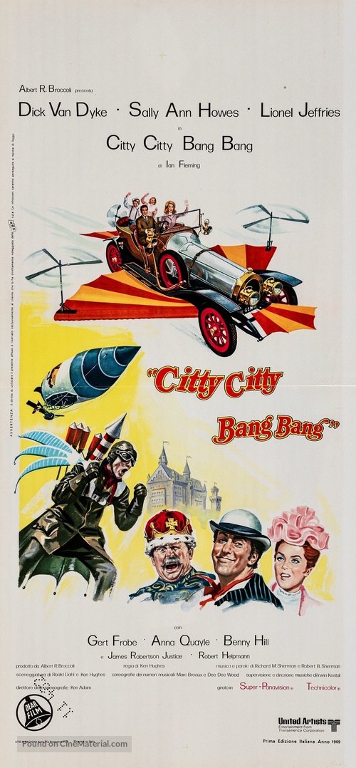 Chitty Chitty Bang Bang - Italian Movie Poster