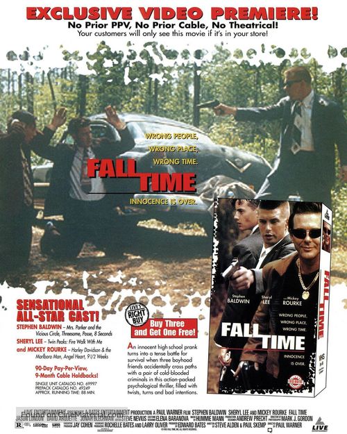 Fall Time - Video release movie poster