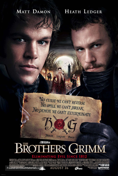 The Brothers Grimm - Movie Poster