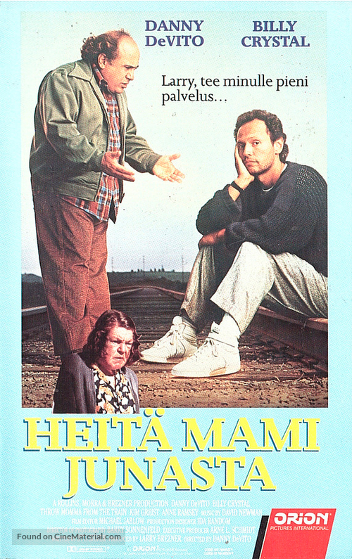 Throw Momma from the Train - Finnish VHS movie cover