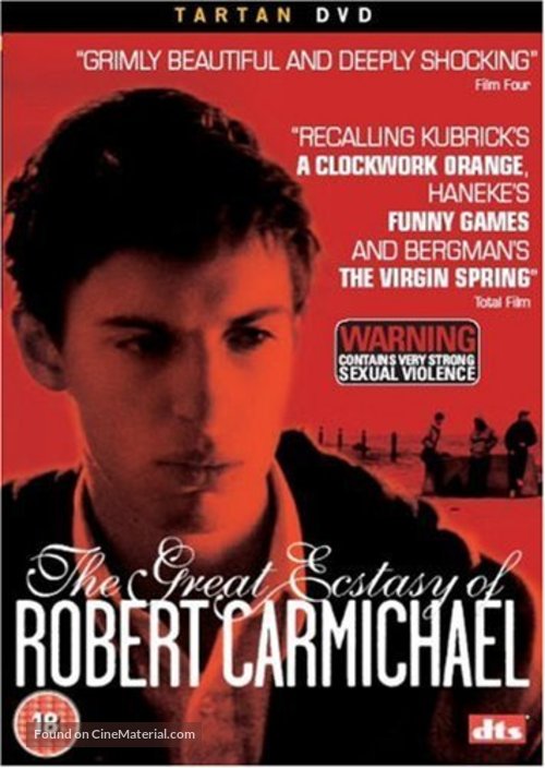 The Great Ecstasy of Robert Carmichael - British DVD movie cover