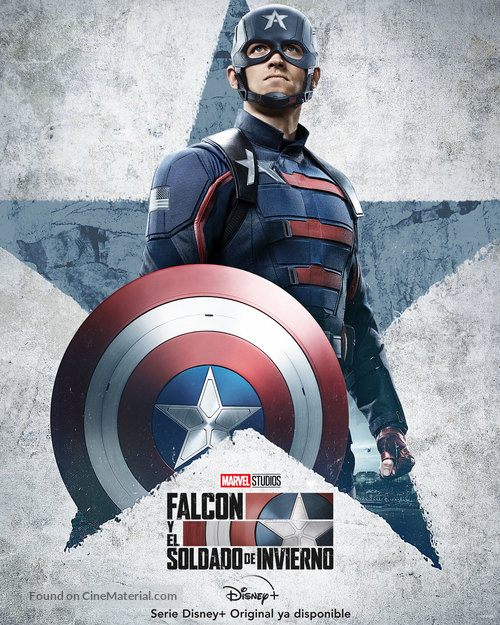 &quot;The Falcon and the Winter Soldier&quot; - Spanish Movie Poster