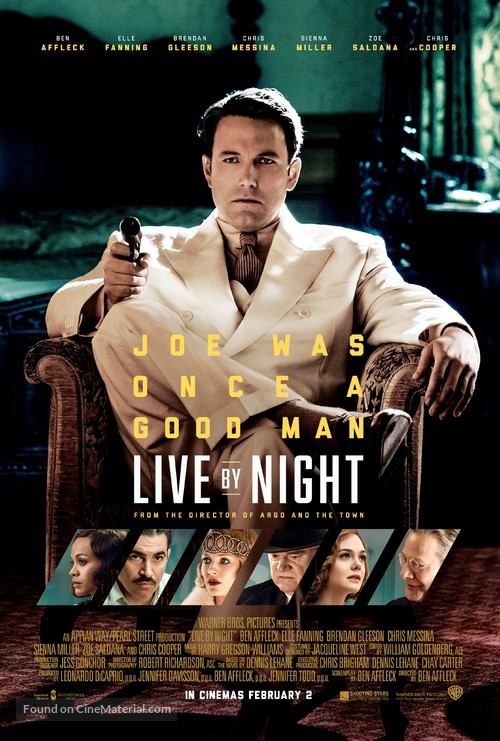 Live by Night - Lebanese Movie Poster