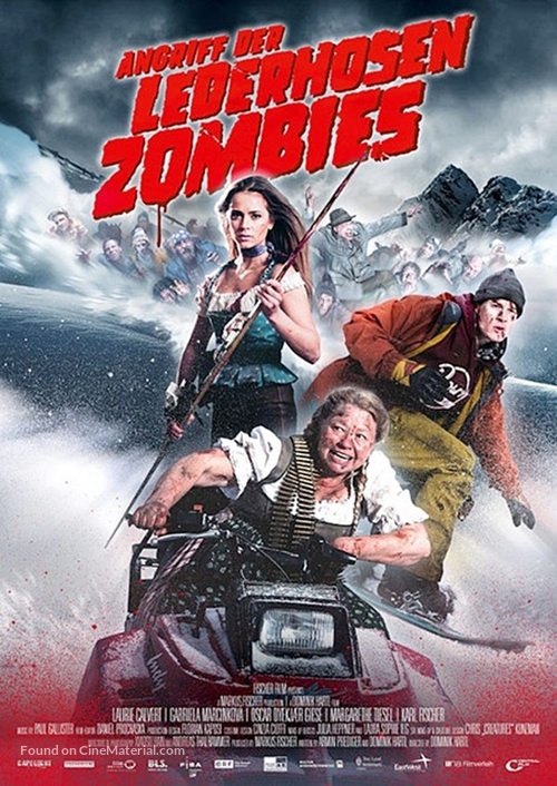 Attack of the Lederhosenzombies - German Movie Poster