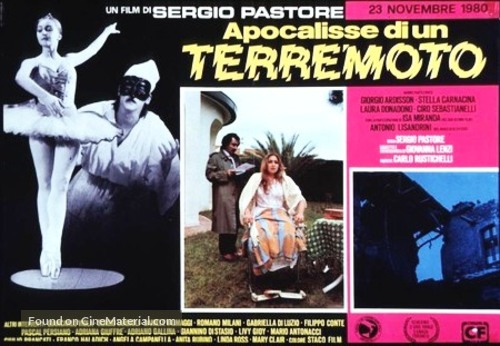 Apocalisse di un terremoto - Italian Movie Poster